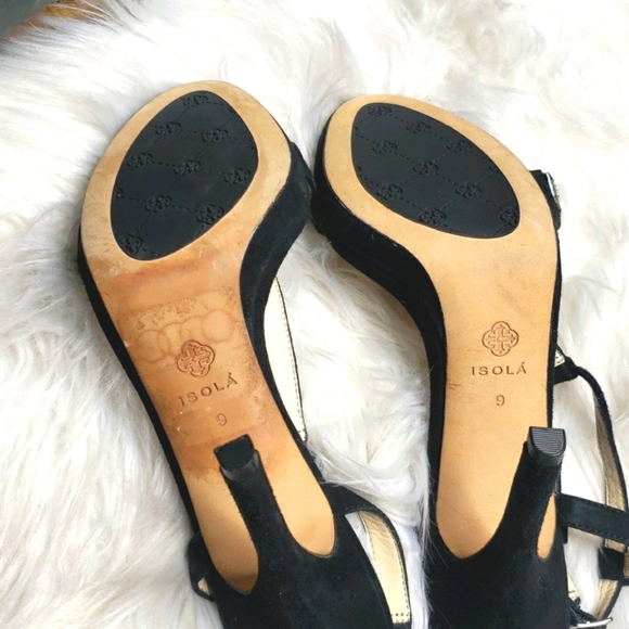 Isola cream heels with jewel detail size 9 - Picture 4 of 5